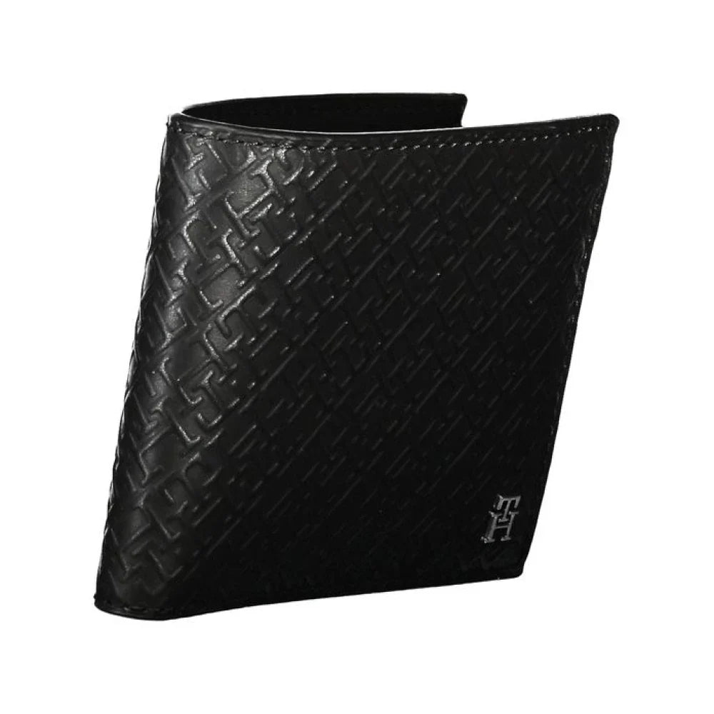 Nappa-Ledergeldbörse mit durchgehendem Labelmotiv