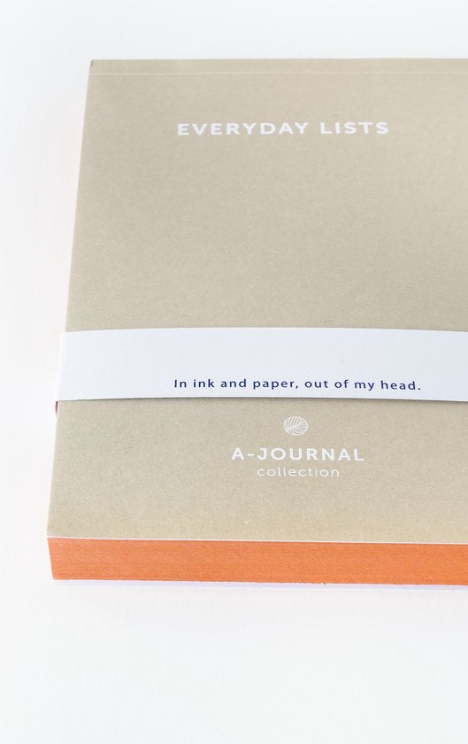 Luxe A-Journal Notepad Beige - Perfect voor Creatieve Geesten