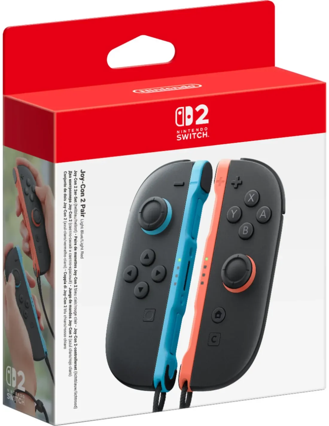 Joy-Con Controller Pair Blue/Red - Nintendo Switch 2 Afbeelding kan afwijken Joy-Con Controller Pair Blue/Red - Nintendo Switch 2