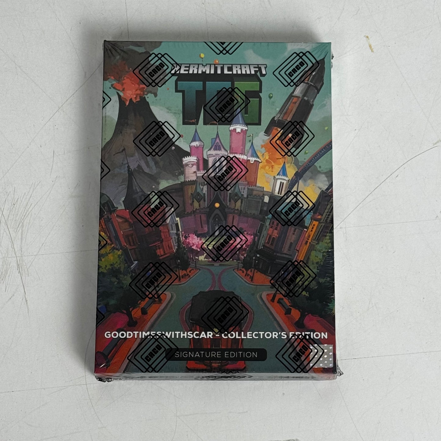 HermitCraft TCG Collector's Edition, handsignierte Karten – versiegelt