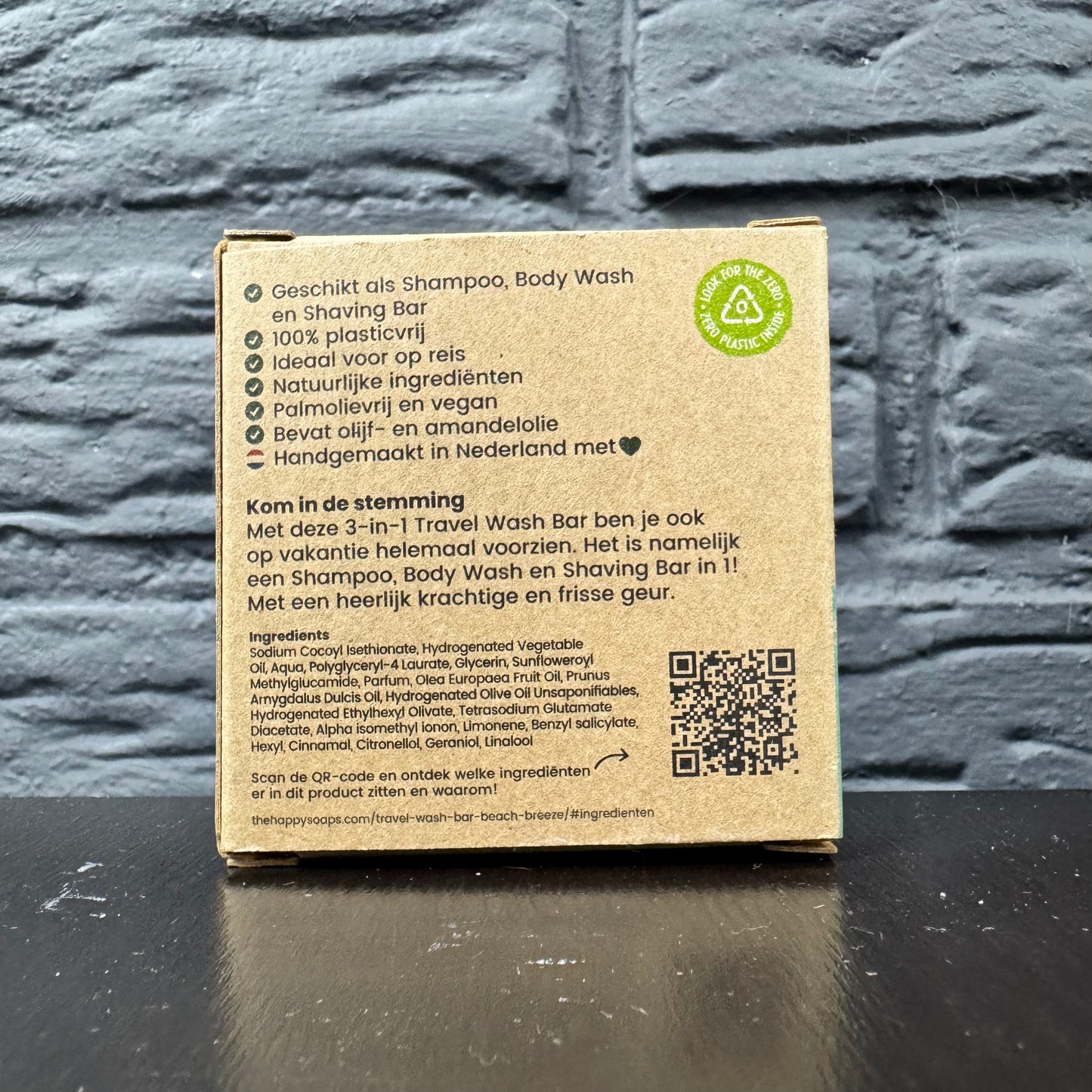 Happysoaps 3-in-1 Seife – praktische Reisegröße (40 g)