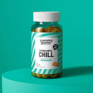 Yummygums Ashwagandha Chill 30 Stück Tropical