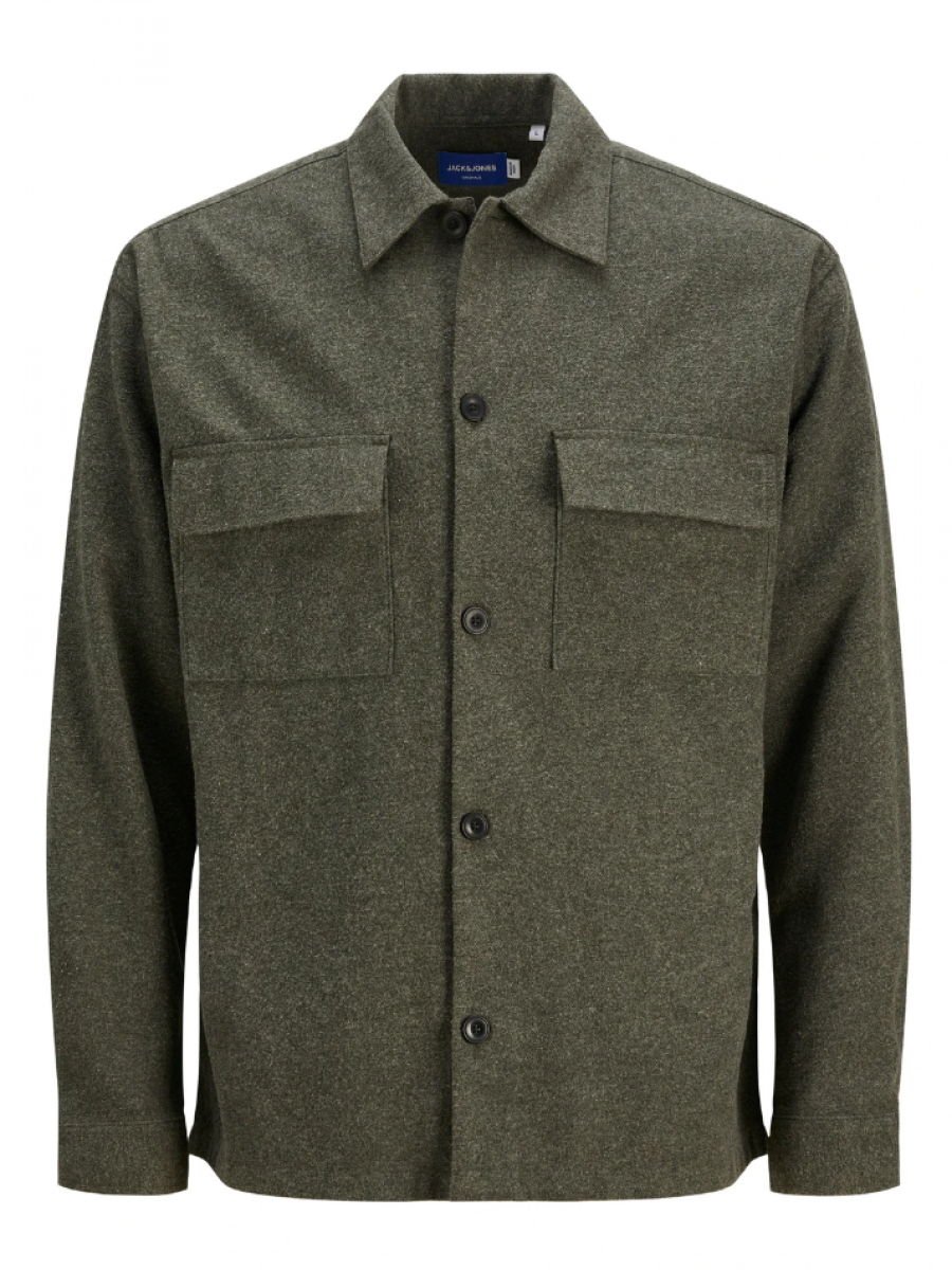 Jormenge Hemd ls khaki