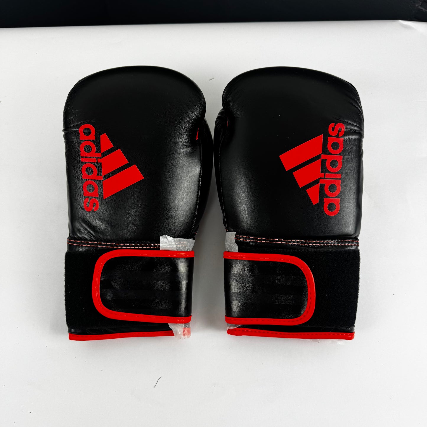 adidas Hybrid 80 Boxhandschuhe – Unisex – Schwarz/Rot – 12 oz – Ideal für Training & Sparring