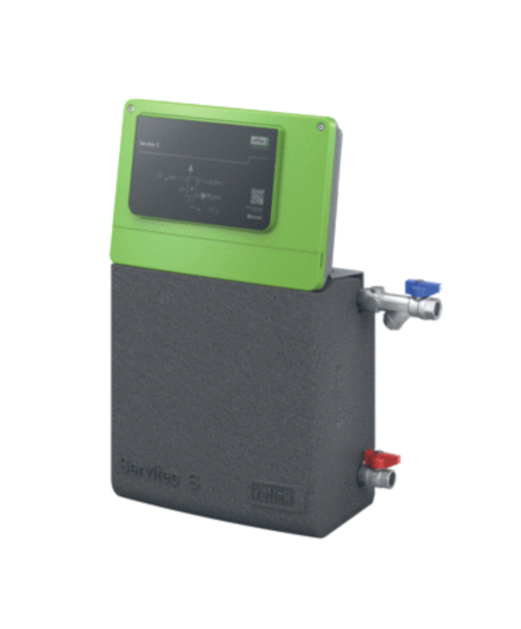 Reflex SERVITEC S Luft-/Schmutzabscheider für Zentralheizung und -kühlung – PN 4