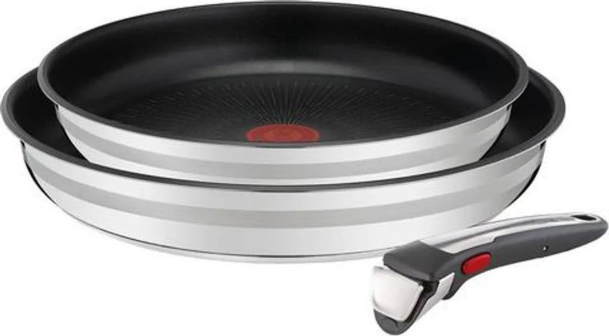 Tefal Jamie Oliver Ingenio G6 Pfannenset (3-teiliges Set) Silber