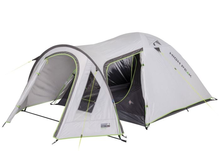 High Peak Kira 3 – 3-Personen-Zelt | Leicht & Wasserdicht | Ideal für Camping & Festivals | Gebraucht