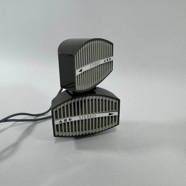 AKG D66 Retro-Stereo-Mikrofone – Legendärer Sound &amp; Design der 60er/70er Jahre | Vintage-Sammlerstück