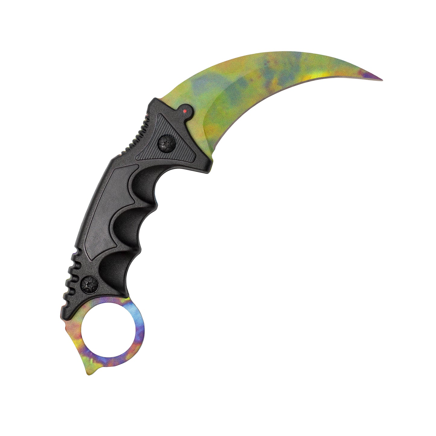Premium Karambit, gehärtet – Blue Gem | Vollerl-Messer aus der Real Life CS2-Serie | Neu