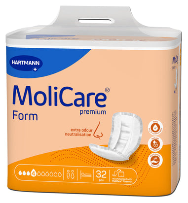 MoliCare Premium FORM Einlagen – 32 Stück