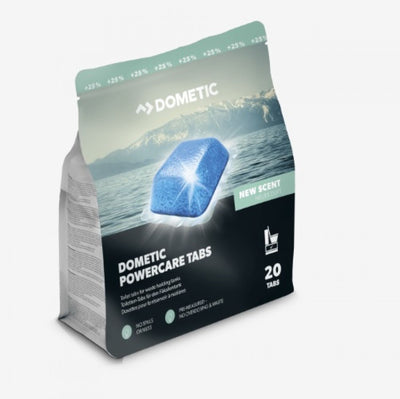 Dometic PowerCare Tabs – 20 Stück | WC-Reiniger für Kassettentoiletten | Neu