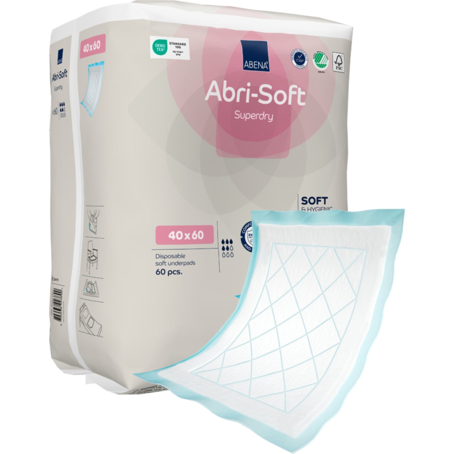 Abri-Soft SuperDry Einwegunterlagen 40x60 cm
