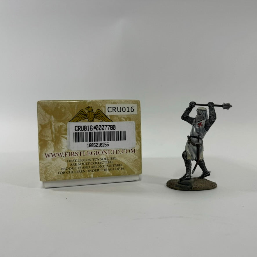 Erste Legion – CRU016: Templerritter mit Streitkolben – Ein seltenes Sammlerstück