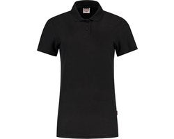 Tricorp Dames Poloshirt - Stijlvol en Comfortabel - Zwart - Maat L
