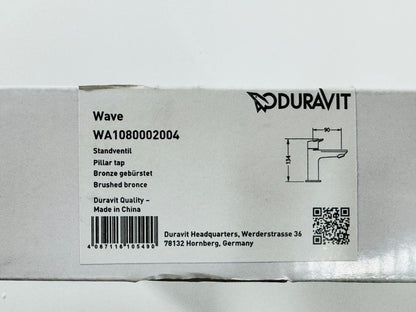 Duravit Wave Kaltwasserhahn, gebürstetes Bronze