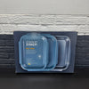 Joseph Nest™ Backofen-Backblechset, antihaftbeschichtet, 3-teilig – Blau