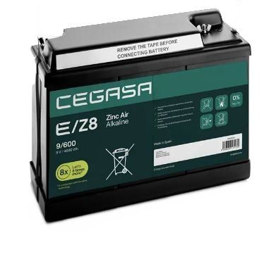 CEGASA eZ8 6/960 Zink-Luft-Batterie – 6 V 960 Ah