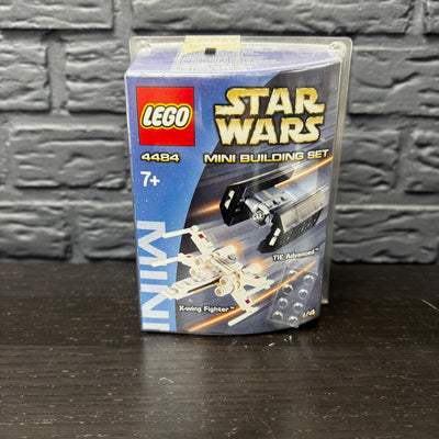 LEGO 4484 Star Wars – X-Wing Fighter &amp; TIE Advanced | Mini-Set der Klassischen Trilogie