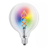Ledvance Smart+ WiFi E27 Globe Classic Filament 4,5W – RGBW &amp; Very Warm White (827)