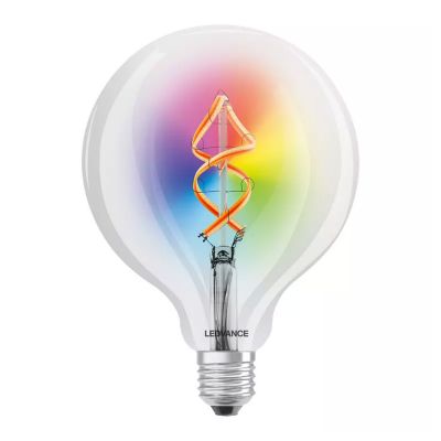 Ledvance Smart+ WiFi E27 Globe Classic Filament 4,5W – RGBW &amp; Very Warm White (827)