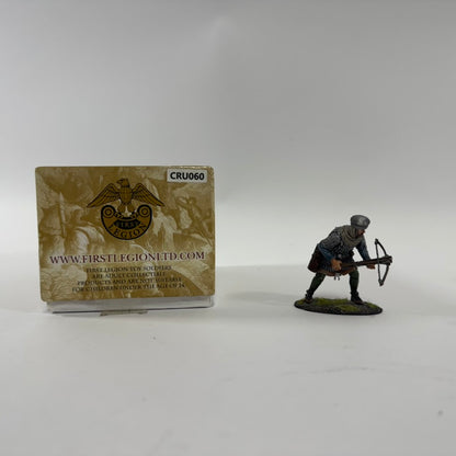Erste Legion - CRU060: Ein detaillierter Armbrustschütze aus den mittelalterlichen Kreuzzügen