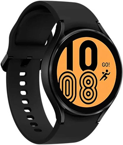 Samsung Galaxy Watch4 44 mm – Schwarz | Smartwatch mit fortschrittlicher Gesundheitsüberwachung | Neu