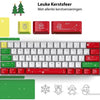 Royal Kludge RK61 – Kompakte mechanische RGB-Gaming-Tastatur (61 Tasten) | Kabellos &amp; Kabelgebunden