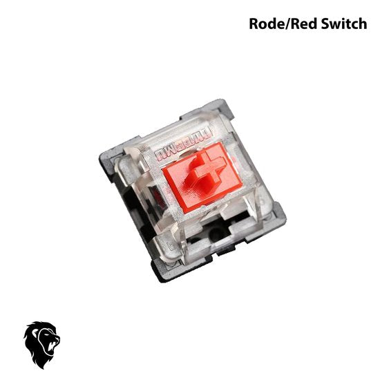 Royal Kludge RK61 – Kompakte mechanische RGB-Gaming-Tastatur (61 Tasten) | Kabellos &amp; Kabelgebunden