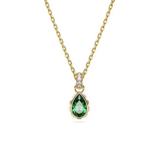 Elegante Goudkleurige Swarovski Stilla Ketting - 5648751