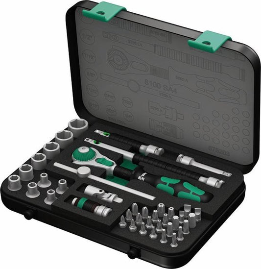 Wera 8100 SA 4 Zyklop Dopsleutelset - 41-delig (1/4 inch)