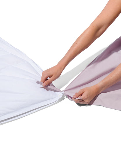 Bettdecke 140x200 – recycelte Daunen und Federn – waschbar – neu