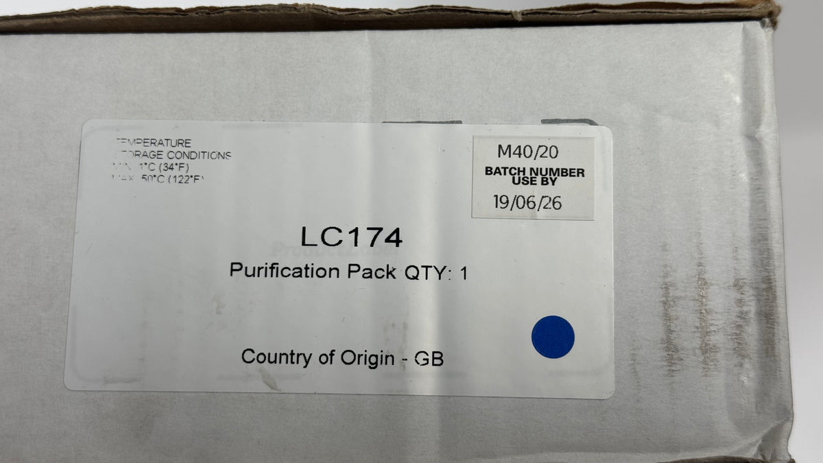Elga Veolia Medpure L1 DI Pack für Medica Pro (LC174) entfernt ionische Verunreinigungen | Deionisierungskartusche | Neu