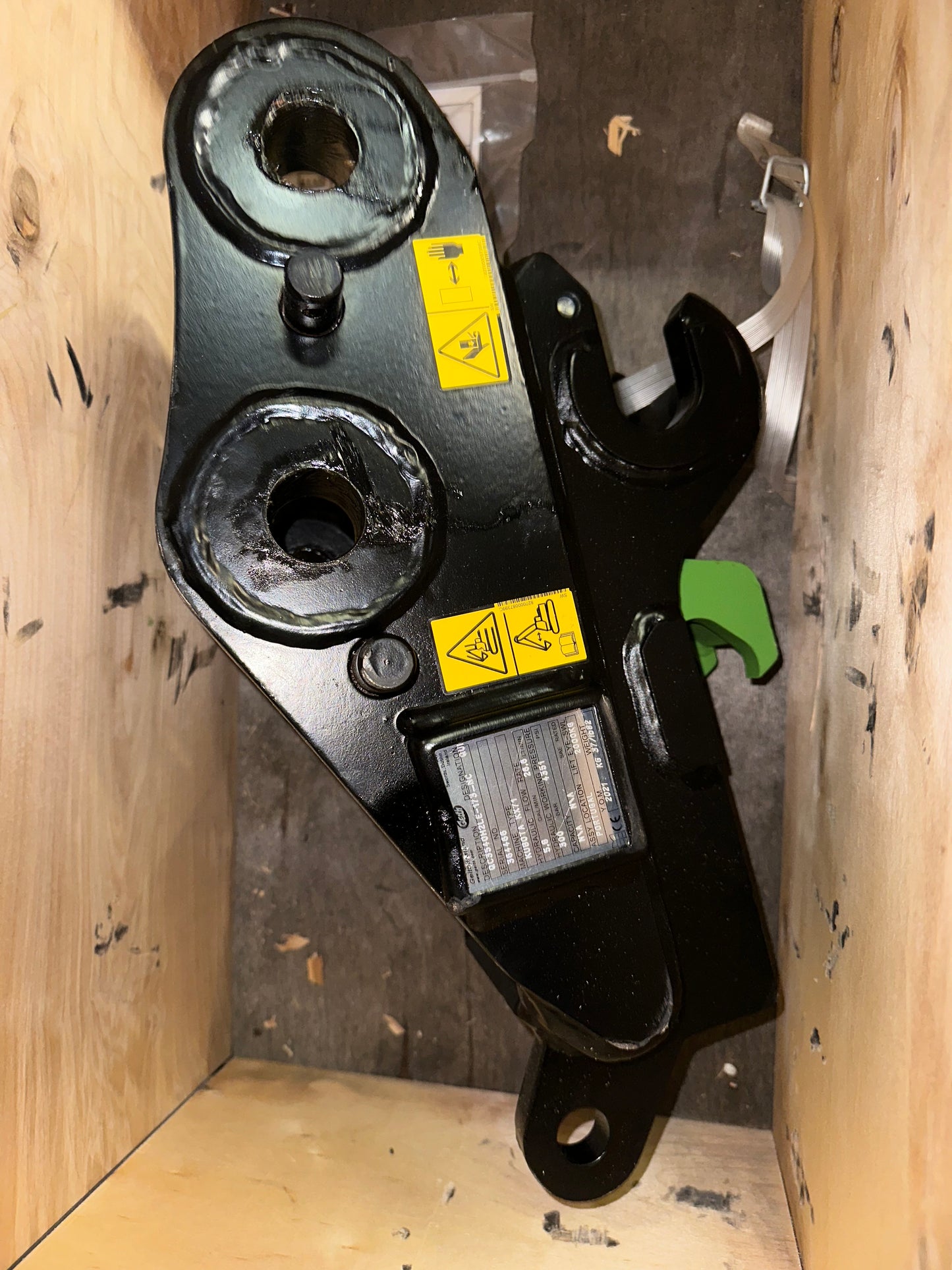 Geith Schnellwechsler für den Kubota KX71 Bagger