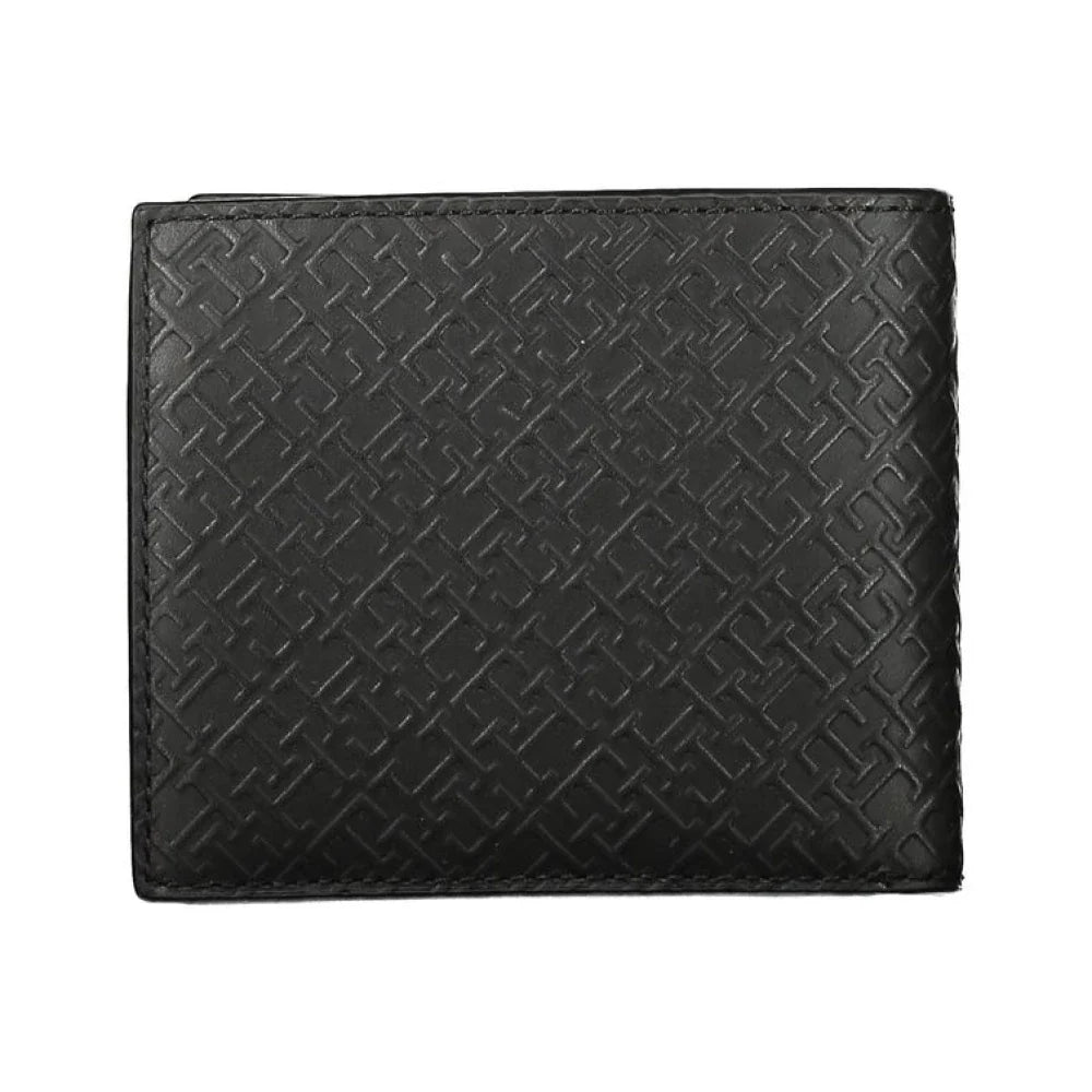 Nappa-Ledergeldbörse mit durchgehendem Labelmotiv