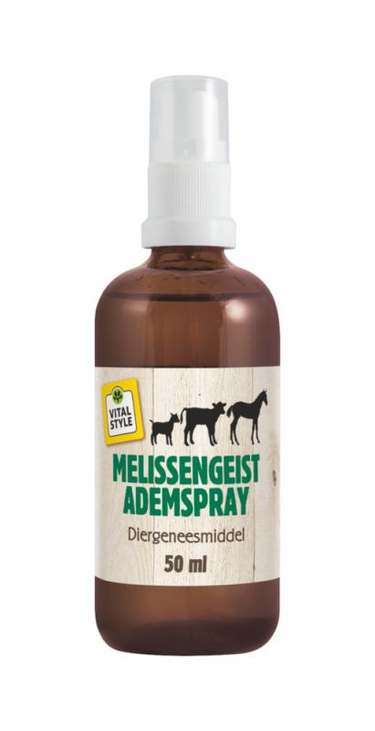 VITALstyle Melissengeist Atemspray 20 ml – für einen frischen Start beim Atmen bei Jungtieren
