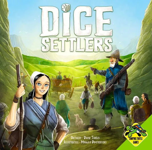 Dice Settlers NL - Brettspiel