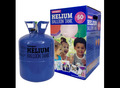 Großer Heliumtank von Unique Party – Ballons für Partys &amp; Dekorationen befüllen | Neu