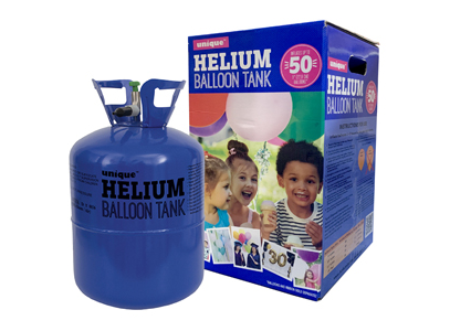 Großer Heliumtank von Unique Party – Ballons für Partys &amp; Dekorationen befüllen | Neu