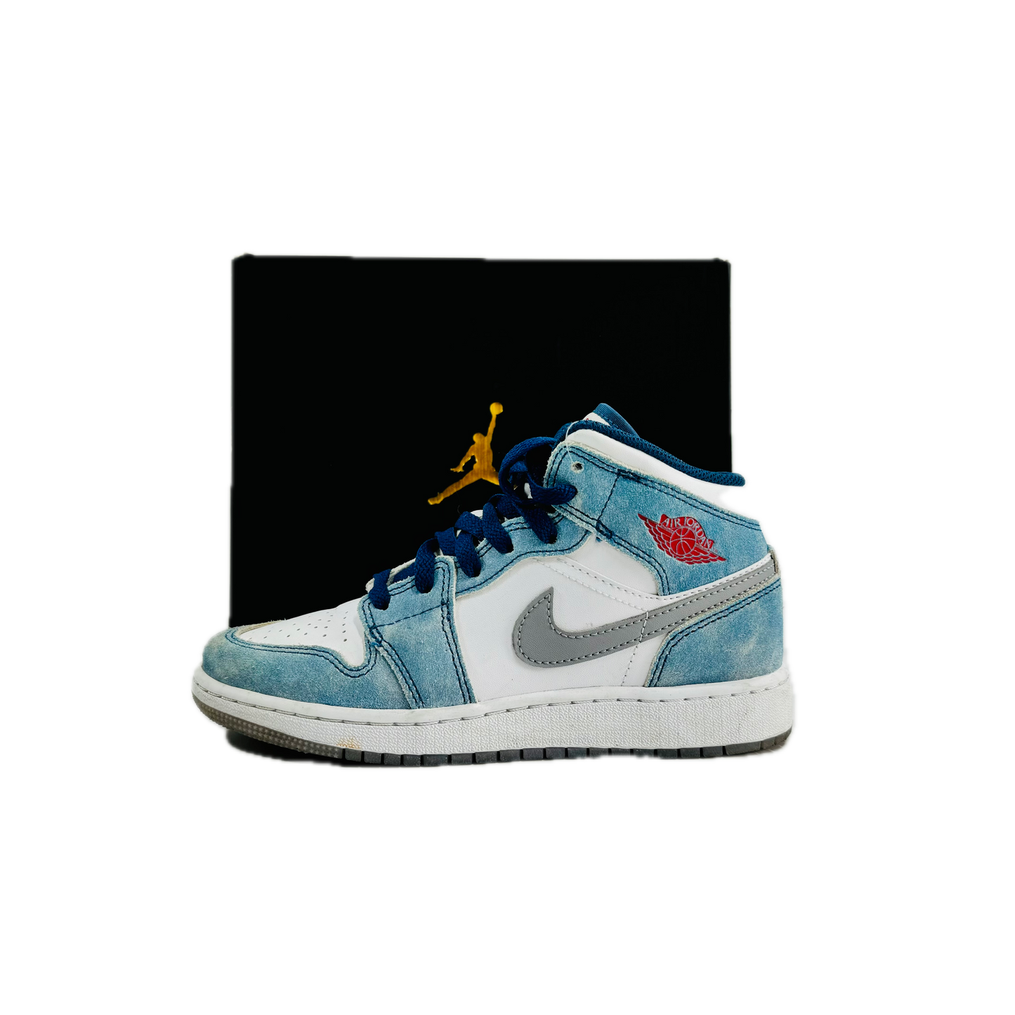 Air Jordan 1 Mid SE French Blue Light Steel