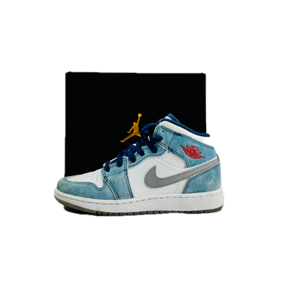 Air Jordan 1 Mid SE French Blue Light Steel