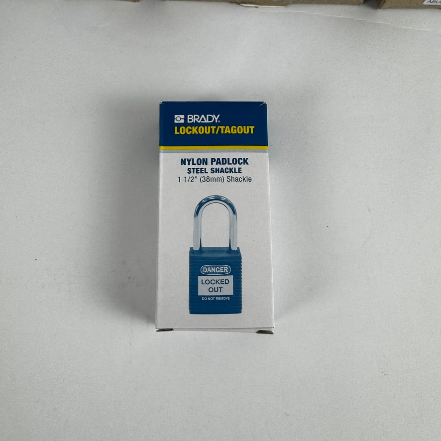 Brady Wetterfestes Sicherheitsschloss aus Nylon und Stahl – Maximaler Schutz in jeder Umgebung