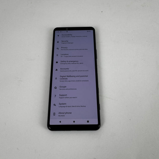Sony XQ-AS52 – 6,1 Zoll | 128 GB | 5G | 8 GB RAM | Android 10 – generalüberholt