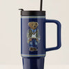 Ralph Lauren Heritage Polo Bear waterfles met rietje
