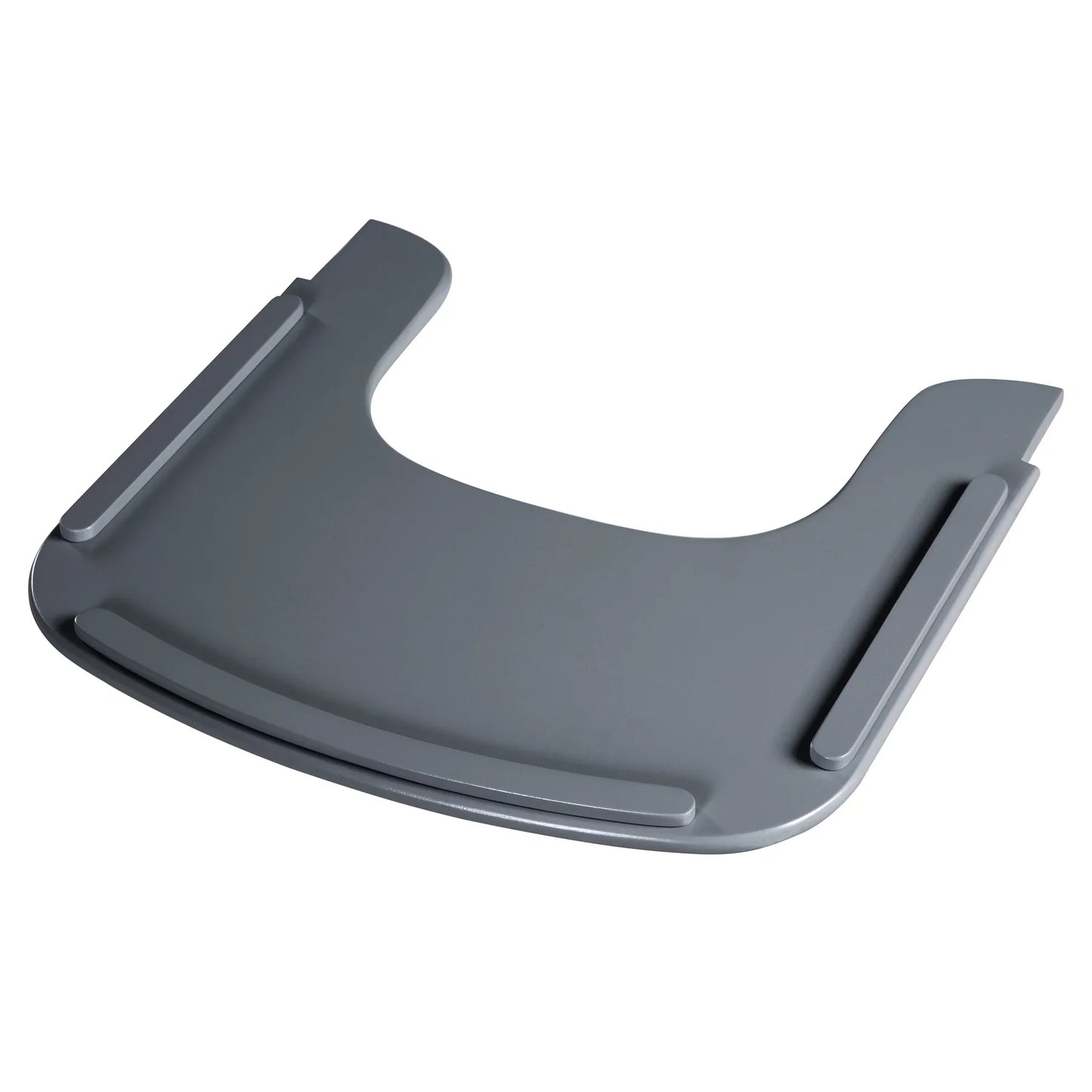 Eetblad voor 'Sit Up Flex' - Compatibel met harnassysteem en kussens - Antraciet hout