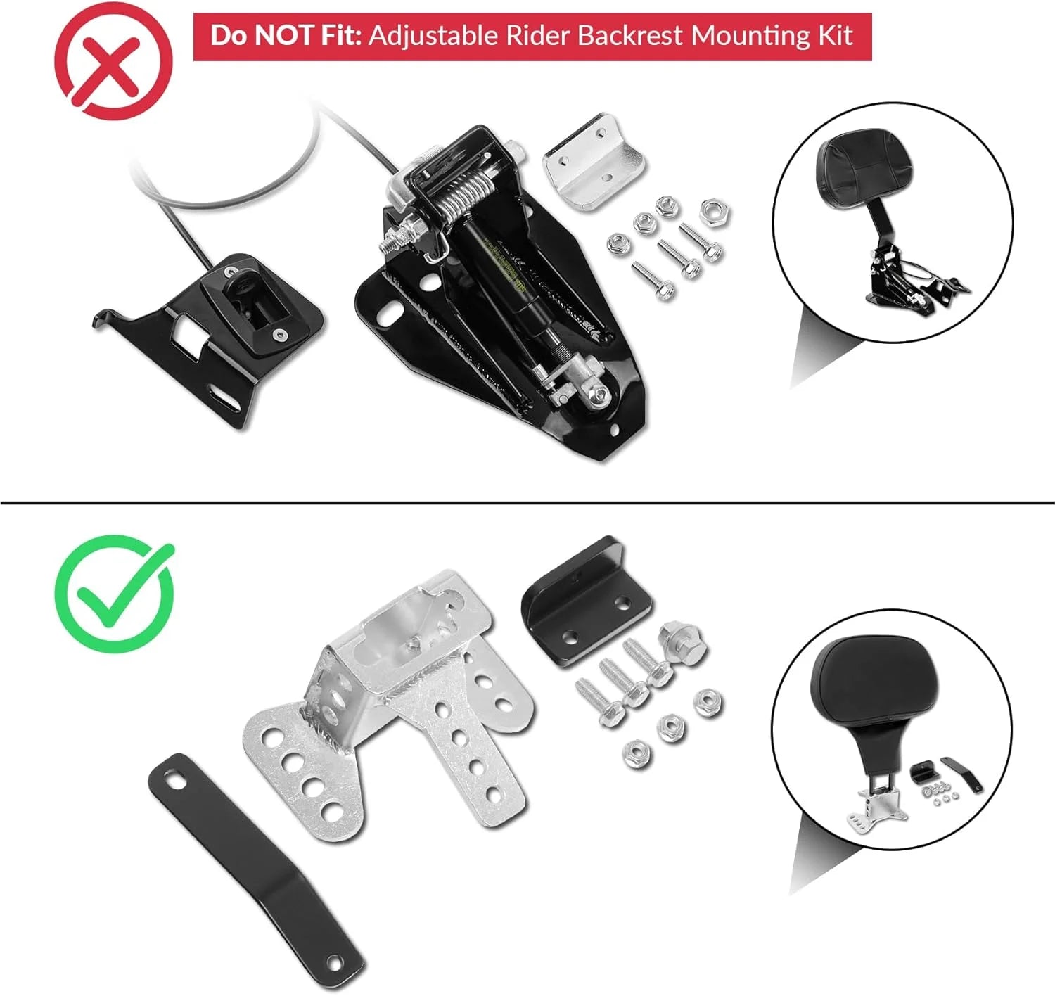 Touring Duo Zadel 2009-up – 52320-11