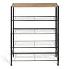 Metalenschoenenrek 12 paar  (L) 63 x (B) 30 x (H) 80 cm