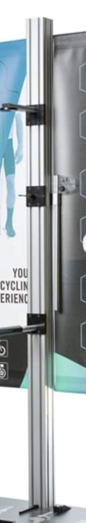 Bikefitting 2D Body Analyzer - BFSJ01 10x11x218cm - part 2 - stand / profile only