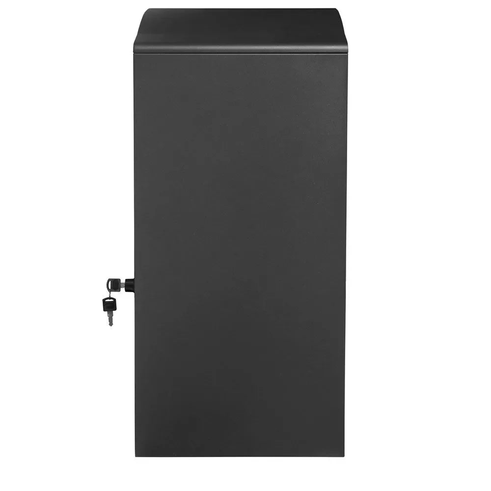 Slimme Pakketbrievenbus Frontbox-Achteruitname-Uni stardust black