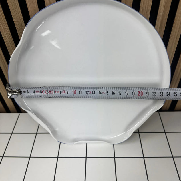 (vis)schaal 24cm porselein