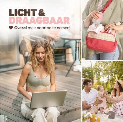 Vulpes Goods BabyCare  Dubbele elektrische handsfree Kolf - 2 Stuks - Max